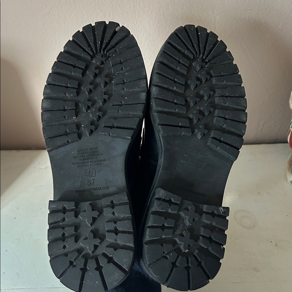 Bared Footwear Wedgebill Leather Loafers - Picture 10 of 11